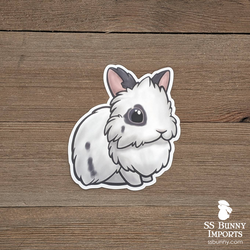 Charlie blue lionhead sticker