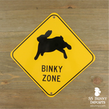 Binky Zone sign