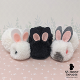 Chocolate Himalayan pom pom bunny