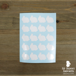 20x 1" dwarf silhouette decals