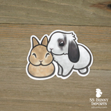 Additional 5x 3" stickers with a digital artwork commission