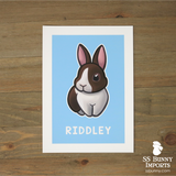 Single bunny print - customized color