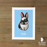 Single bunny print - customized color