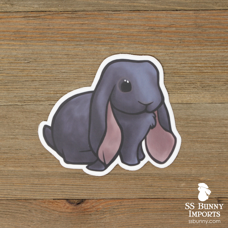 Rabbit Stickerᕱᘏ ゛専用 Bonded rabbits sticker - Nova & Moon – SS Bunny Imports