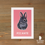 Single bunny print - customized color