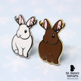 Jackalope hard enamel pin