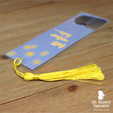 Black tort lop bunny bookmark - fell asleep here...