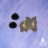 Aries bunny horoscope hard enamel pin