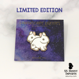 Gemini bunny horoscope hard enamel pin