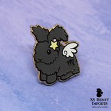 Virgo bunny horoscope hard enamel pin