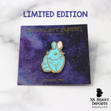 Pisces bunny horoscope hard enamel pin