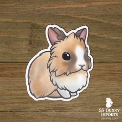 Vienna-marked chocolate tort lionhead sticker