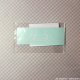 Peeking English lop decal