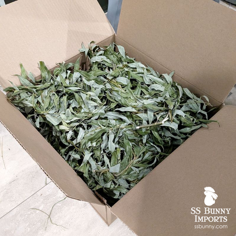Natural sun-dried willow wreaths with leaves (US only)
