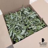 Natural sun-dried willow wreaths with leaves (US only)