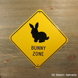 Bunny Zone sign