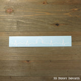 Lop bunny heartbeat decal