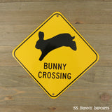 Bunny Crossing sign