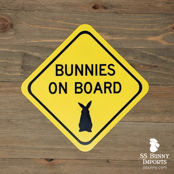 Bunnies on board magnet