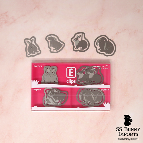 Etched rabbit paper clips – SS Bunny Imports