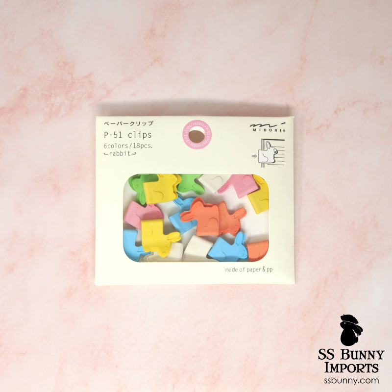 Rabbit P-51 paper clips – SS Bunny Imports