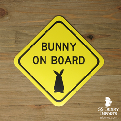 Bunny on board magnet