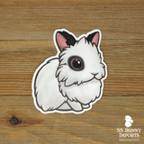 Custom 5x lionhead rabbit vinyl stickers