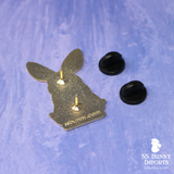 Libra bunny horoscope hard enamel pin