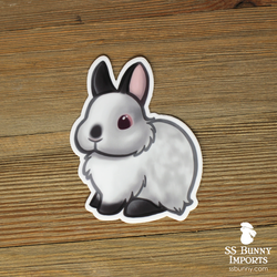 Himalayan dwarf rabbit sticker