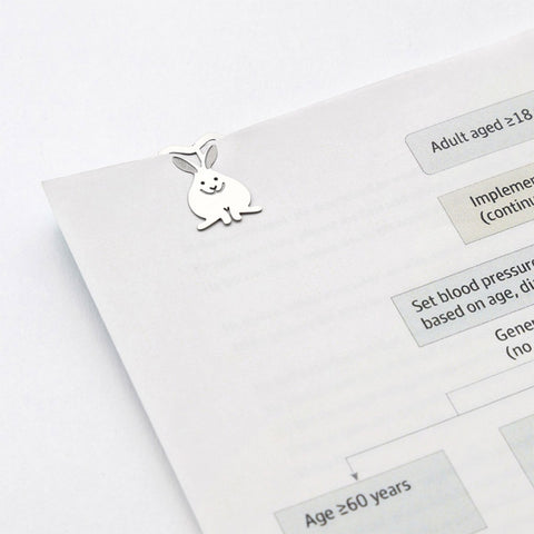 Etched rabbit paper clips – SS Bunny Imports