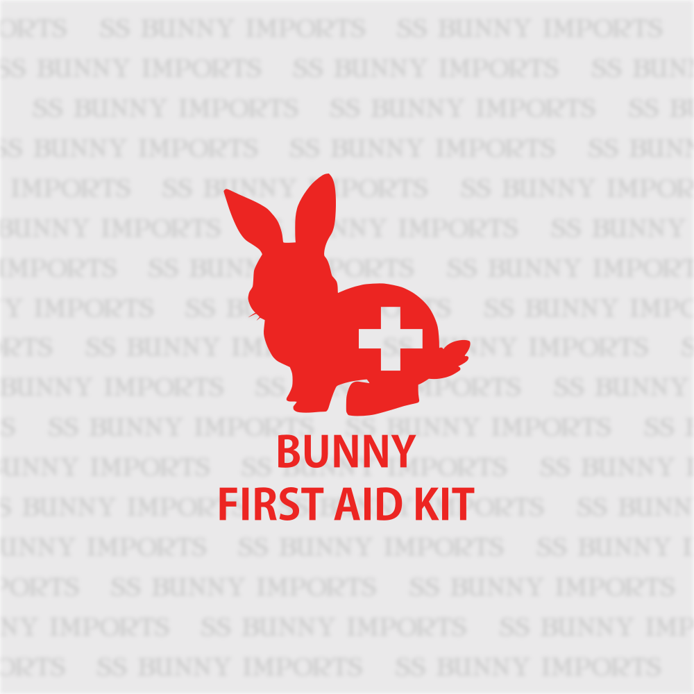 First aid kit rabbit decal SS Bunny Imports